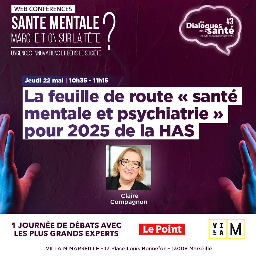 🧠 La HAS dévoile sa feuille de route santé mentale &amp; psychiatrie pour 2025 : accès aux soins, délais, innovation…

Mais les effets de cette feuille de route seront-ils à la hauteur des réalités de terrain ?

📅 RDV le 22/05 à 10h35, à Marseille, pour la 3e édition des