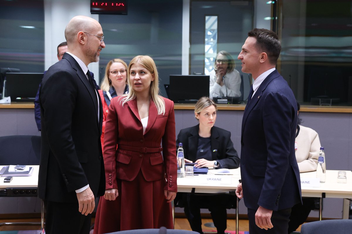 Ukraine’s progress towards 🇪🇺 membership is undeniable.

Impressed by the significant milestones defining our partnership. At today’s 🇪🇺🇺🇦 Association Council, we showed tangible results bringing us closer together.

The road ahead is not easy, but we’re with you every step of