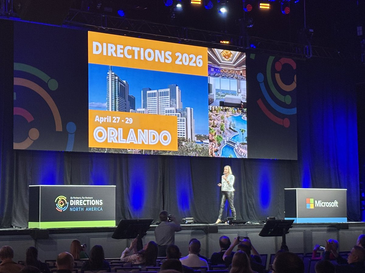WesternCSM's tweet photo. #DirectionsNA2026 will be held in . . . Orlando, Florida!
#DirectionsNA https://t.co/kWqdKr1OIu