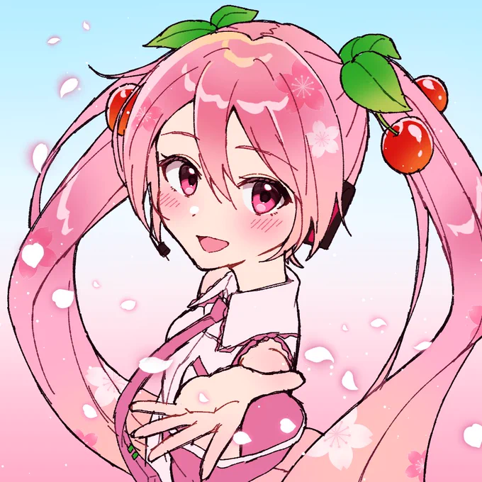 桜ミクさん 