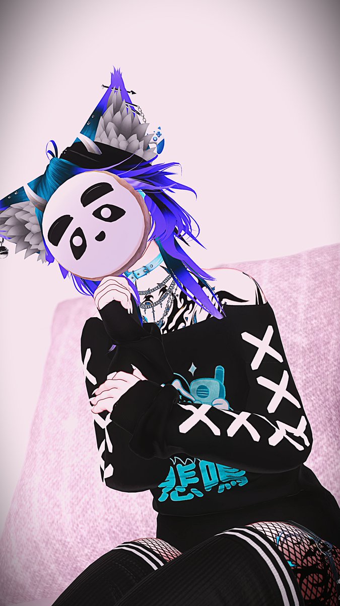 Oh! Did you want a bite of my Panda 🐼 Cookie 🍪?! Too bad! 😝 This one is mine! 💋

Avi by <a href="/SleepyGoogle/">Google</a> 

📸 by <a href="/PersephoneBuni/">PersephoneBuni</a>