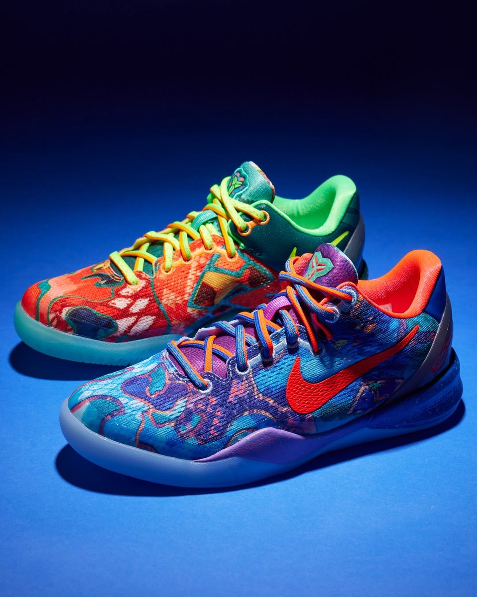 houseofheat's tweet photo. Nike Kobe 8 Protro "What The" Releases April 13 🐍 https://t.co/vKezYlnJ0h