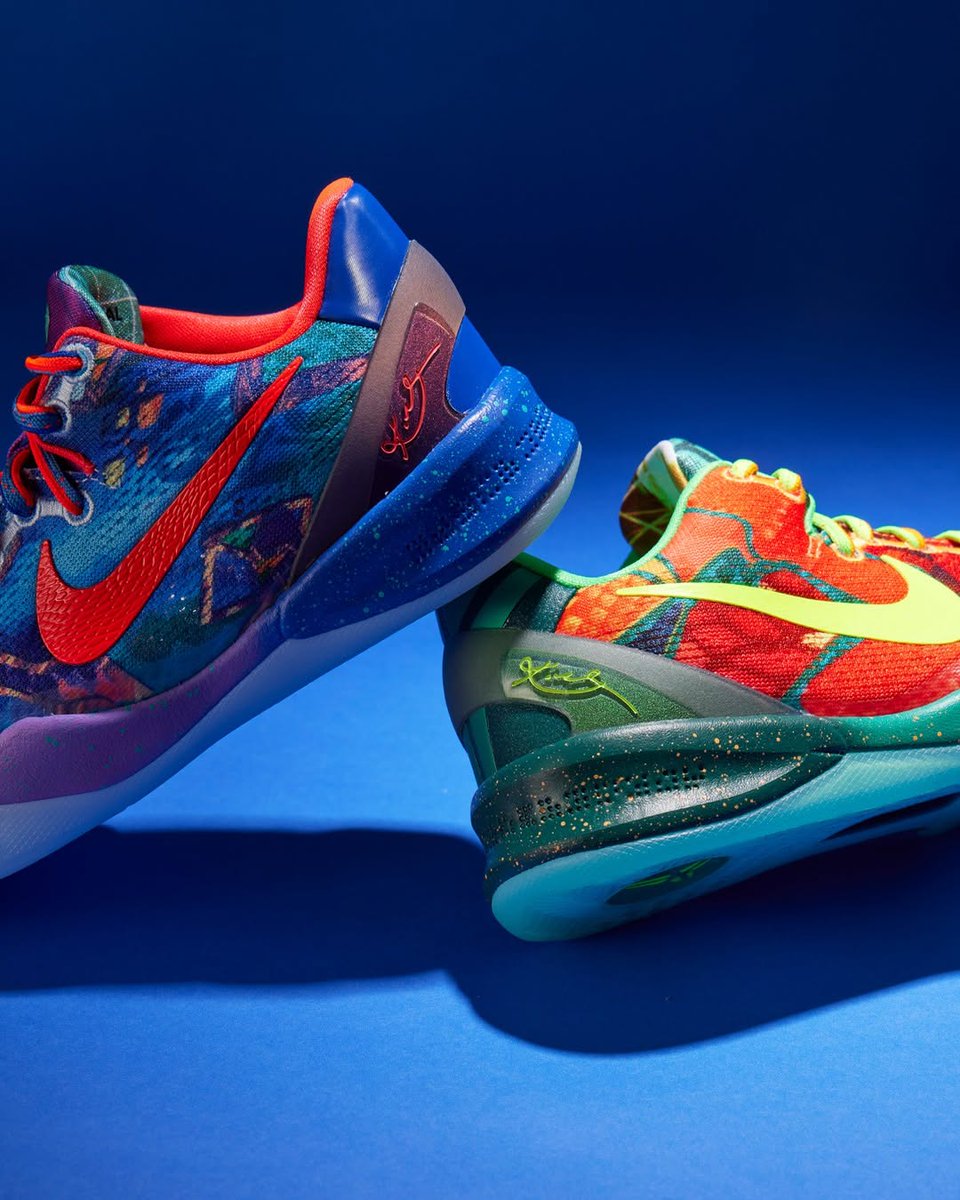 houseofheat's tweet photo. Nike Kobe 8 Protro "What The" Releases April 13 🐍 https://t.co/vKezYlnJ0h