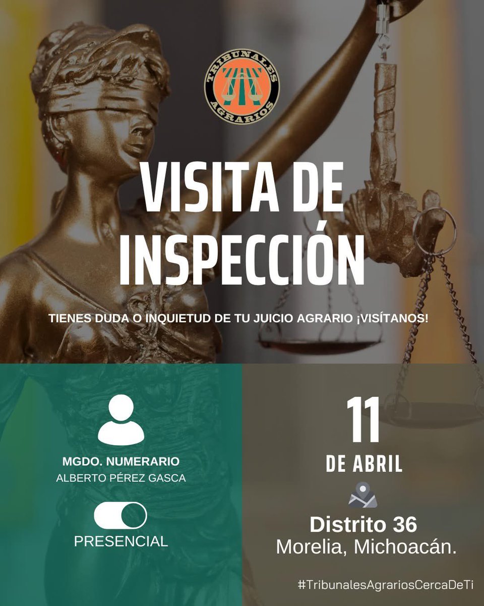 Tribunales Agrarios tweet media