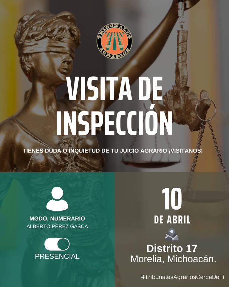 Tribunales Agrarios tweet media