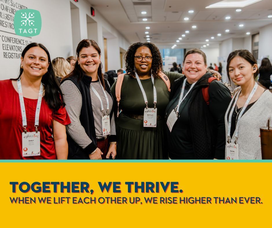 Together, we thrive. When we lift each other up, we rise higher than ever. txgifted.org/explore-member… #whyGT #GTweek #TAGT