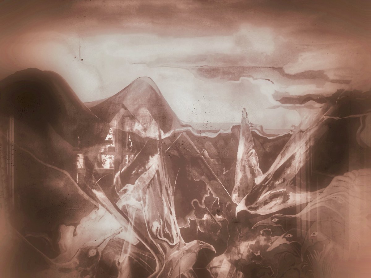 detail - acrylic painting