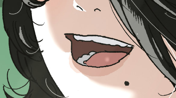 catsuka's tweet image. I love looking for HD illustrations of "Look Back" to enjoy Kiyotaka Oshiyama's lines.