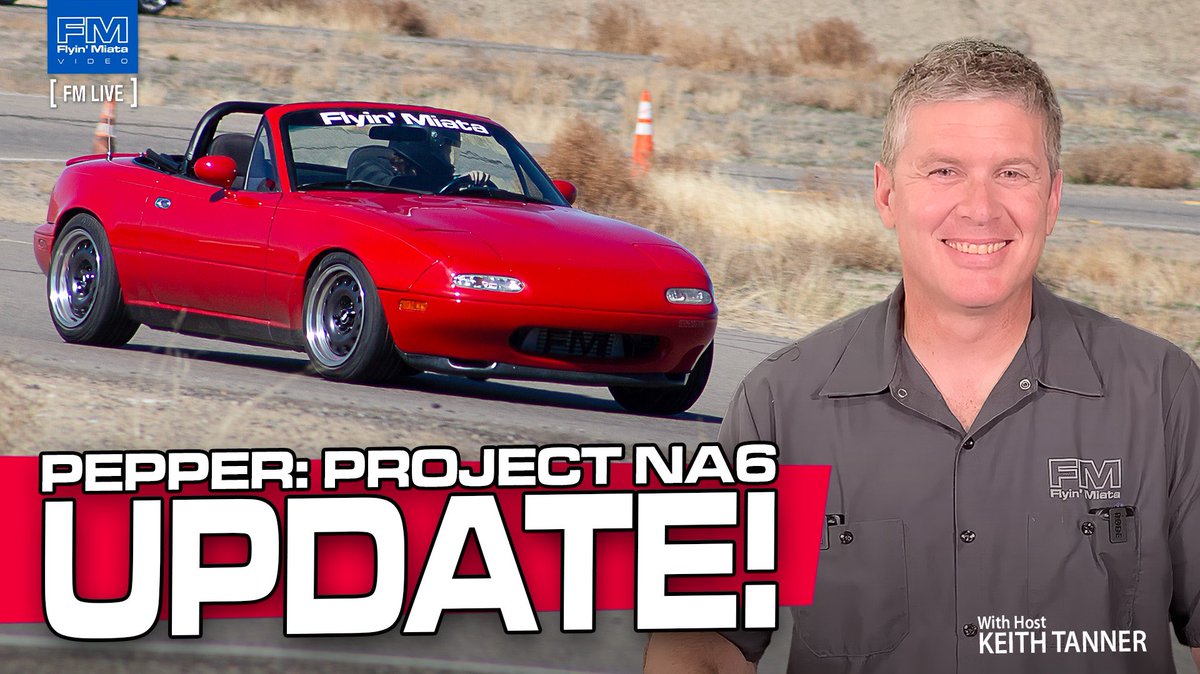 This week Keith Tanner is giving us an update on our NA6 shop car, Pepper!
youtube.com/live/Y4XdT6PD5…

#NA6 #NA #projectmiata #miata #FMFleet #cartour #update #news #performance #parts #KeithTanner #live #video #turbo #boosted #new #miataparts #upgrades #youtube #FlyinMiata