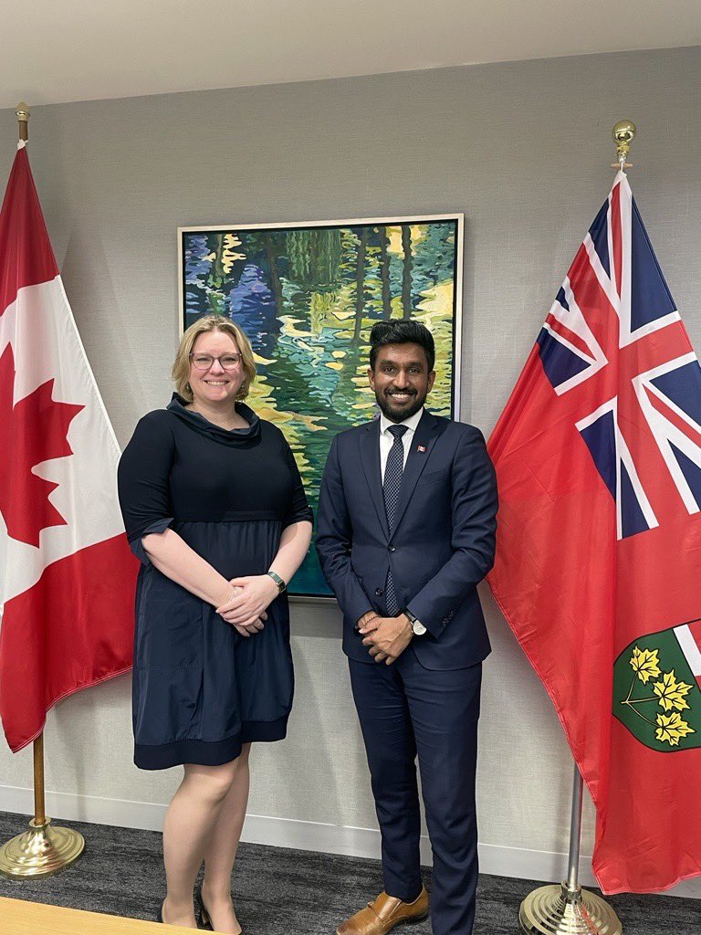 TheThanigasalam's tweet photo. I had a productive meeting with @AMHOnt—their commitment to strengthening mental health and addiction services across Ontario is invaluable. 

I’m looking forward to collaborating to make a meaningful impact for individuals and families throughout the province. https://t.co/KT984Lq1px