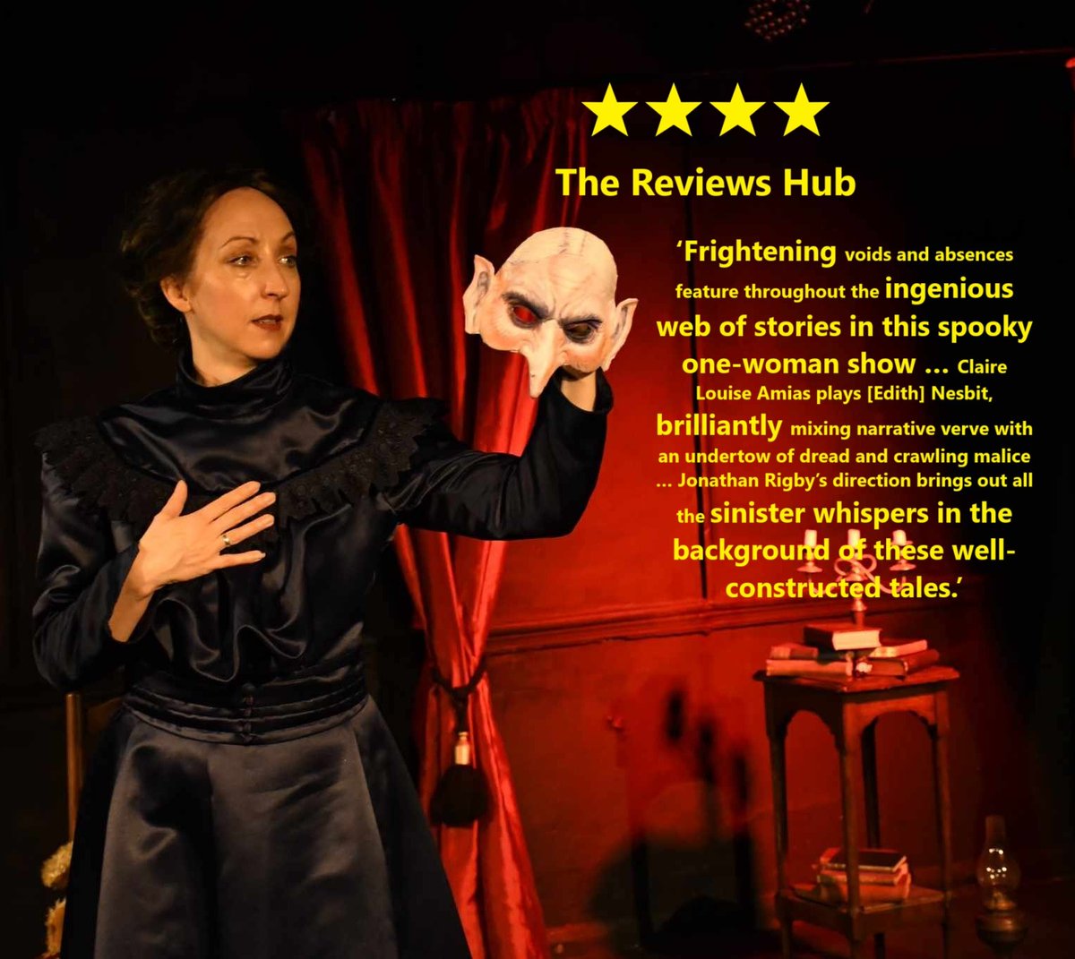 AMonkeyWithCymbalsTC (@monkeywithcymb) on Twitter photo More dates on sale for 'Haunted Shadows' around the country - we're on at the <a href="/YvonneArnaud/">Yvonne Arnaud Theatre</a> studio in #Surrey on 12-13 December at 7.30pm (also a 3.30 pm matinee on 13th). We hope to see you there if local! #Theatre #gothic #edithnesbit #ghoststory
yvonne-arnaud.co.uk/whats-on/haunt… More dates on sale for 'Haunted Shadows' around the country - we're on at the <a href="/YvonneArnaud/">Yvonne Arnaud Theatre</a> studio in #Surrey on 12-13 December at 7.30pm (also a 3.30 pm matinee on 13th). We hope to see you there if local! #Theatre #gothic #edithnesbit #ghoststory
yvonne-arnaud.co.uk/whats-on/haunt…