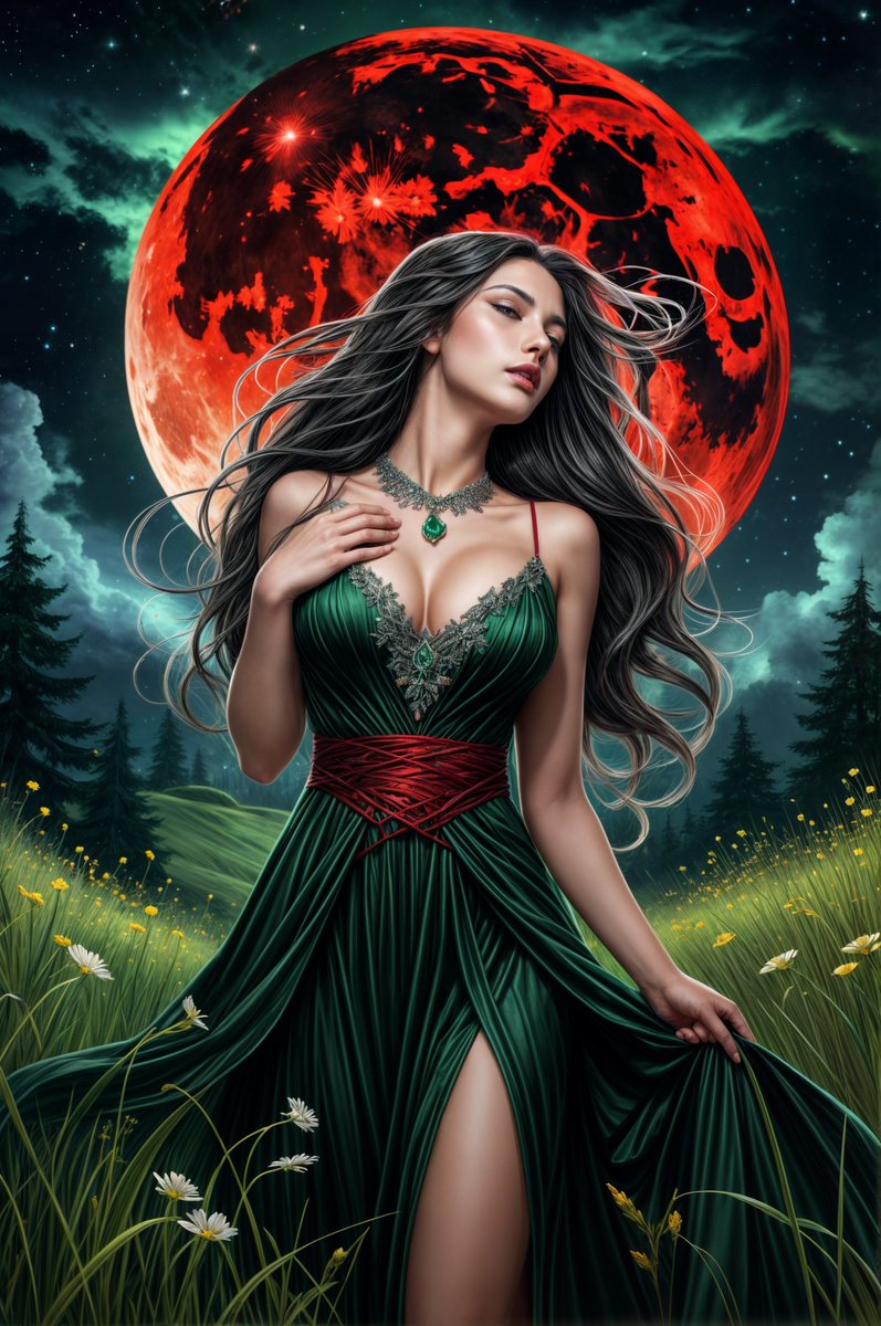 Skylme's tweet photo. 🌙 Lying in the grass, I let the full moon whisper its secrets to me. She said, "You are enough." ✨ A magical night, a moment of peace, far from the chaos. Have you ever listened to the moon? 🌿 #MoonMagic #DreamyNight #TimelessMoment https://t.co/C7xt4HSBKl