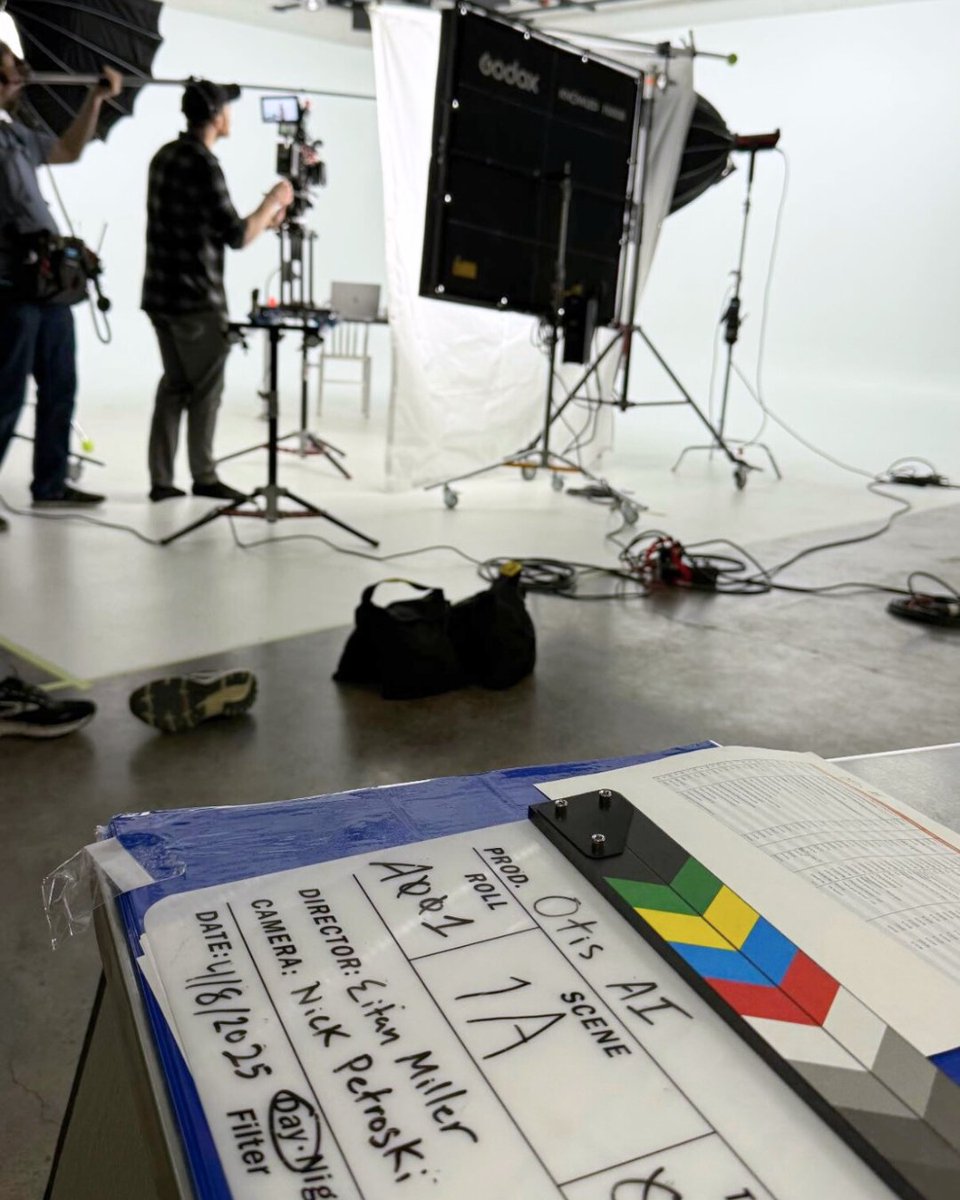 otis_ai's tweet photo. Something special’s in the works with @Boundless_Video  👀
BTS from the shoot 🎥
Stay tuned! #ComingSoon https://t.co/jW0boxzNZD