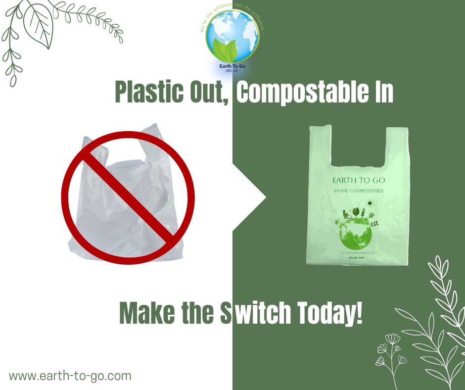 Earth2Go's tweet photo. 🛍️ California Bans Single-Use Plastic Bags – What You Need to Know 🛍️

Effective in 2026, this initiative aims to reduce plastic pollution &amp; protect our environment.​
Embrace the change and join us in promoting a sustainable future!

#PlasticBagBan #EcoFriendlyChoices #EarthToGo https://t.co/rQrhr6QoPg