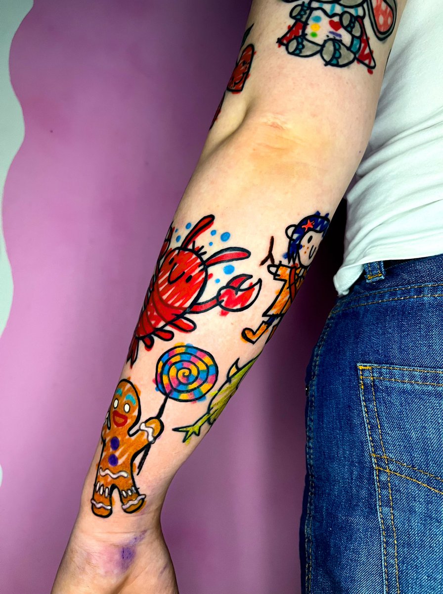 Meerie_tattoo's tweet photo. Trop hâte de continuer ce bras ! J’aime tellement !! https://t.co/W4I6W27Vdy