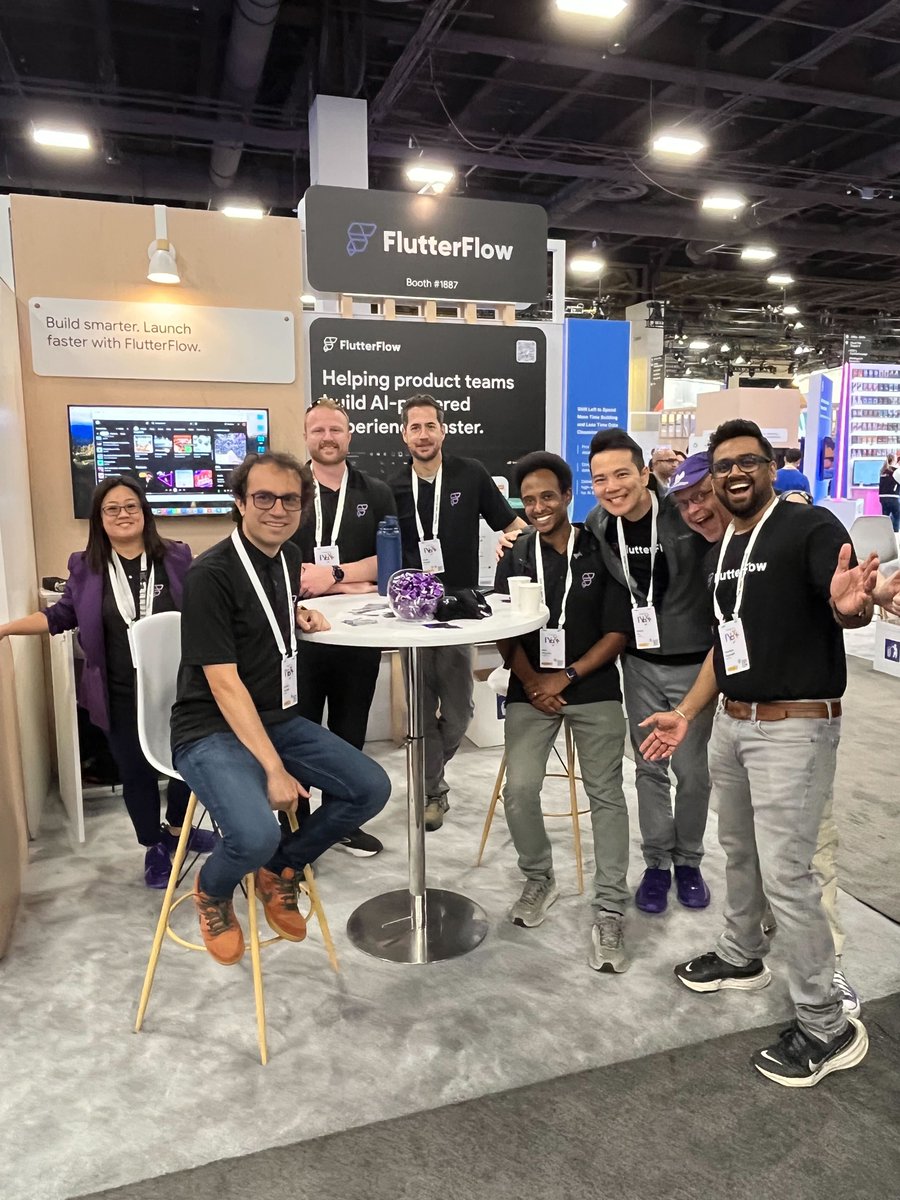 🚨Tag a company who should stop by the FlutterFlow Booth (#1887) at #GoogleCloudNext 👇

Right now, we are doing personalized consultations with our team at the booth. See our full booth schedule here ➡️ cloudnext2025.flutterflow.app