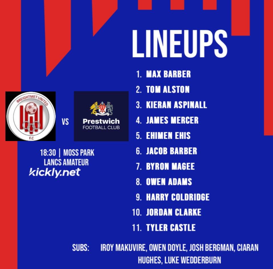 Final game of the season away to breighmet