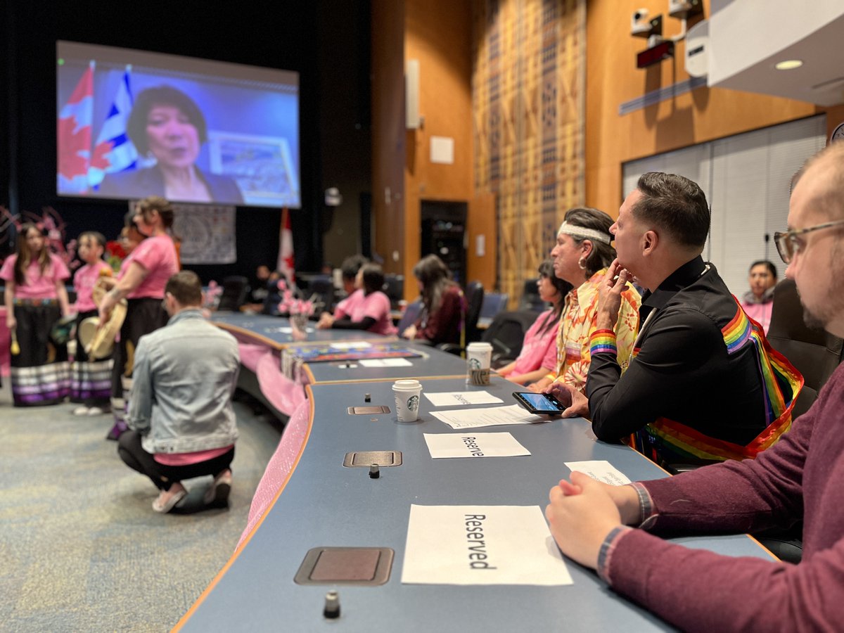 tdsb's tweet photo. Today, we proudly celebrate International #DayofPink, standing united against discrimination towards 2SLGBTQIA+ communities and honouring the 35th anniversary of the coining of the term “Two-Spirit.”

Be sure to share how you’re celebrating by using #TDSBpink! https://t.co/5ZSAzFsiUb