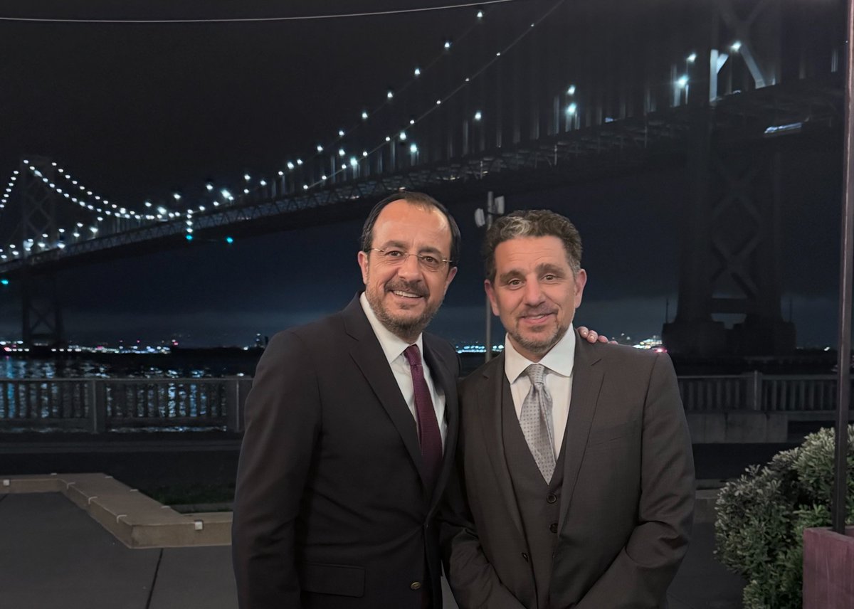 It was an honor to meet with <a href="/PresidentCYP/">President of the Republic of Cyprus</a> 
@christodulides this week and learn about his plan to bring even more innovation, education, and technology to Cyprus. Amazing to have the opportunity to discuss such an inspiring topic with an incredible group of people.
