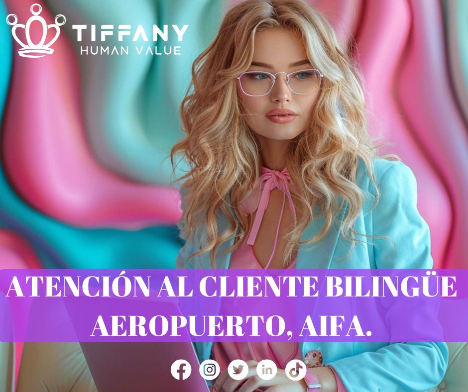 TiffanyHumanV's tweet photo. En 𝐓𝐈𝐅𝐅𝐀𝐍𝐘 𝐇𝐮𝐦𝐚𝐧 𝐕𝐚𝐥𝐮𝐞 nos encontramos en búsqueda de talento. 

🎯𝐕𝐚𝐜𝐚𝐧𝐭𝐞: Atención al Cliente Bilingüe 

📍𝐔𝐛𝐢𝐜𝐚𝐜𝐢𝐨́𝐧: Aeropuerto AIFA 

Interesados postularse por este medio https://t.co/TjqdTWMhuE