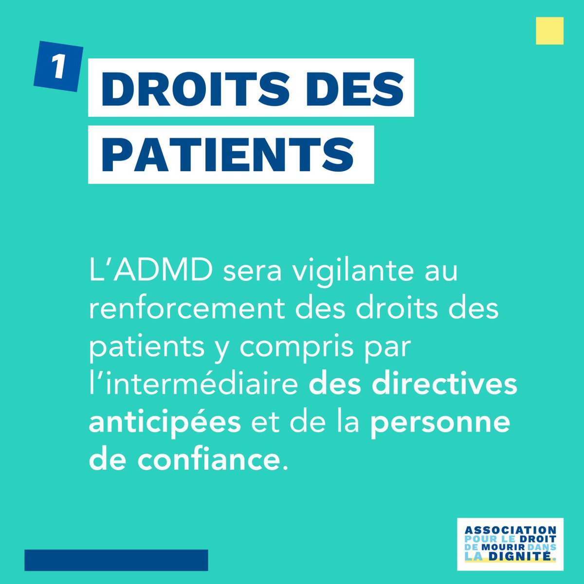 JonathanDenis's tweet photo. 2 ans après les conclusions de la Convention citoyenne et après 1 an d’attente, les débats reprennent à l’@AssembleeNat sur 2 propositions de loi :
#SoinsPalliatifs et d’accompagnement
#FindeVie et aide active à mourir
L’@AdmdFrance sera vigilante à la garantie des droits des patients et au respect du libre choix de chacun en fin de vie, pour faire du droit de mourir dans la dignité une réalité pour tous.