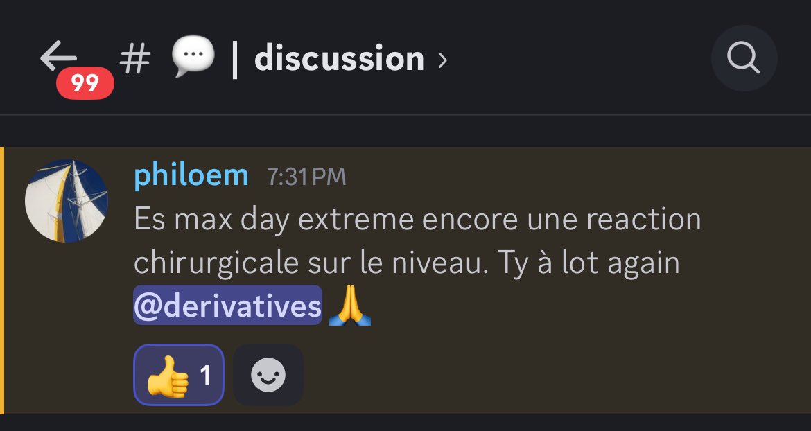 DerivativeProFR tweet picture