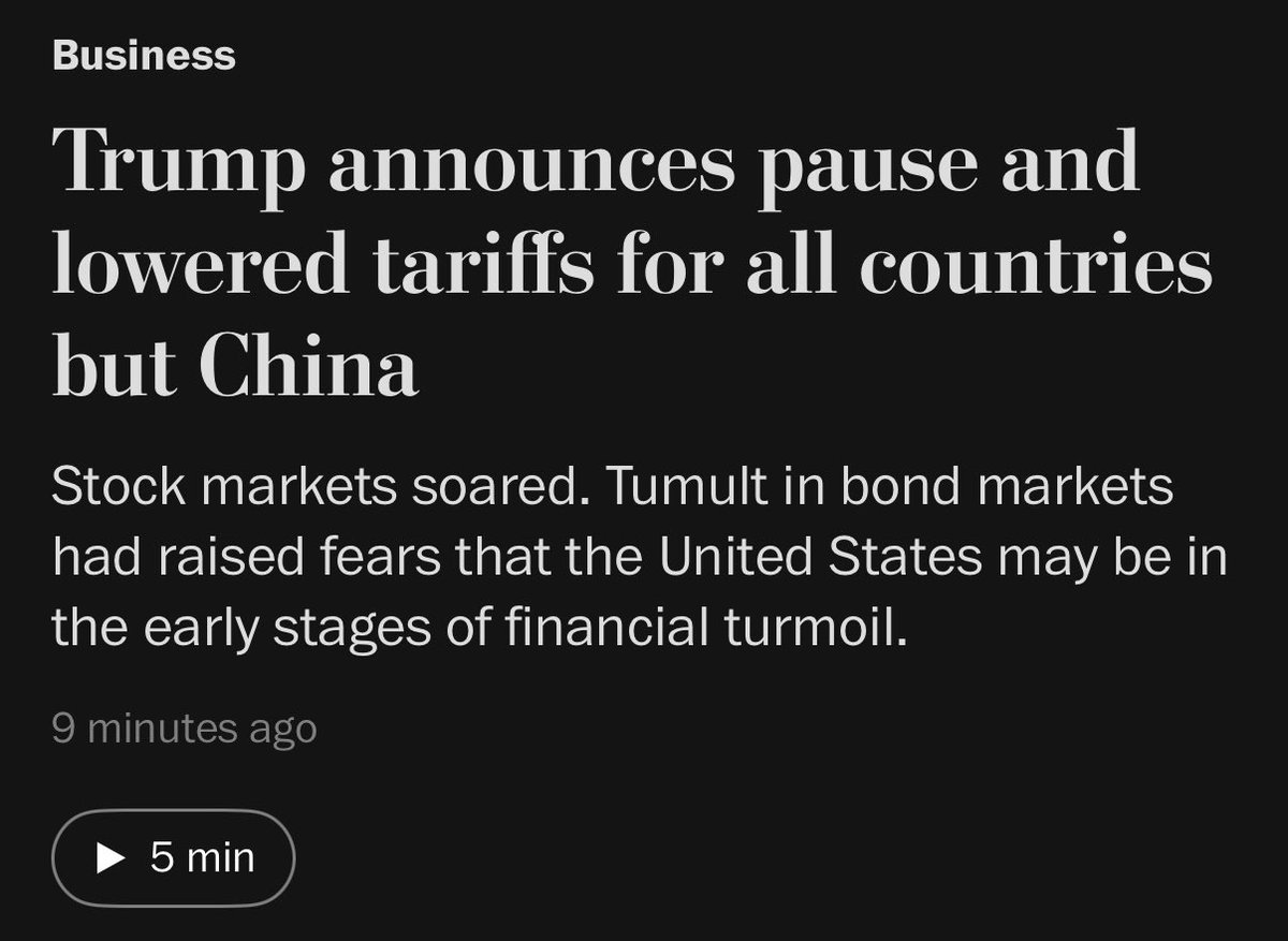 RepBloodfeast's tweet photo. THIS IS WHAT LEADERSHIP LOOKS LIKE. Thank you President Trump for putting the market first! Our most important constituent is the S&amp;P 500! https://t.co/GVPLLmeLhN