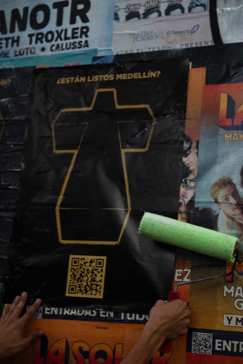musictrendscol's tweet photo. Hola Medellín, ✝️, es tiempo de congregarnos. 

Noticias en breve. https://t.co/KsQRJVIVwQ
