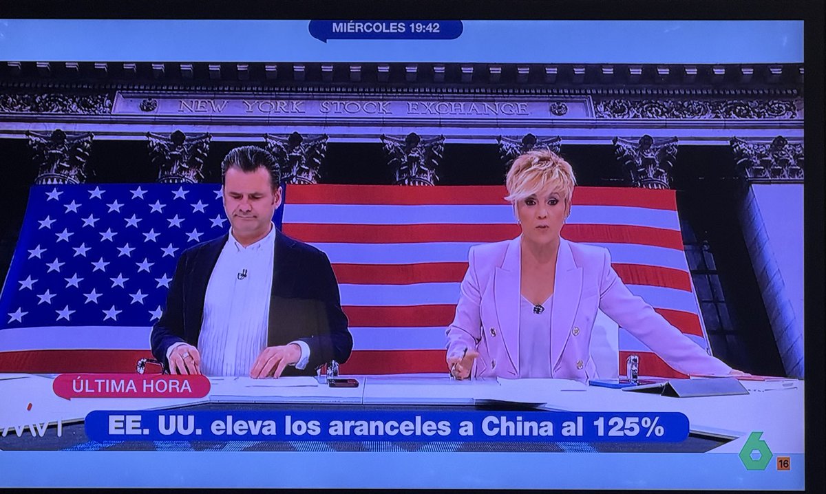 Ana Pastor 🇪🇸 (@_anapastor_) on Twitter photo Ojo a esta última hora. 👇🏾👇🏾👇🏾👇🏾
Trump anuncia pausa de 90 días a los aranceles. Pongan <a href="/MVTARDE/">Más Vale Tarde</a> Ojo a esta última hora. 👇🏾👇🏾👇🏾👇🏾
Trump anuncia pausa de 90 días a los aranceles. Pongan <a href="/MVTARDE/">Más Vale Tarde</a>