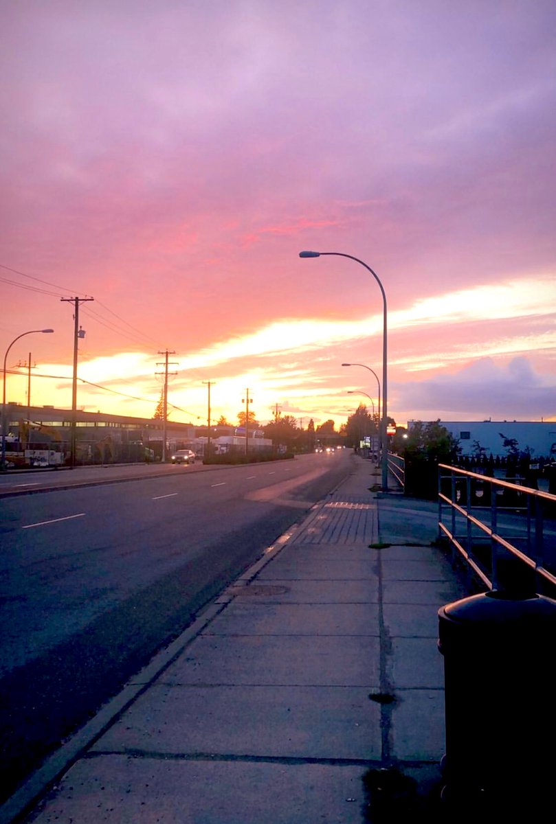 Foxtrot_ca's tweet photo. the sky bleeds orange at dusk // 🥀 https://t.co/8BlCoAq5zd