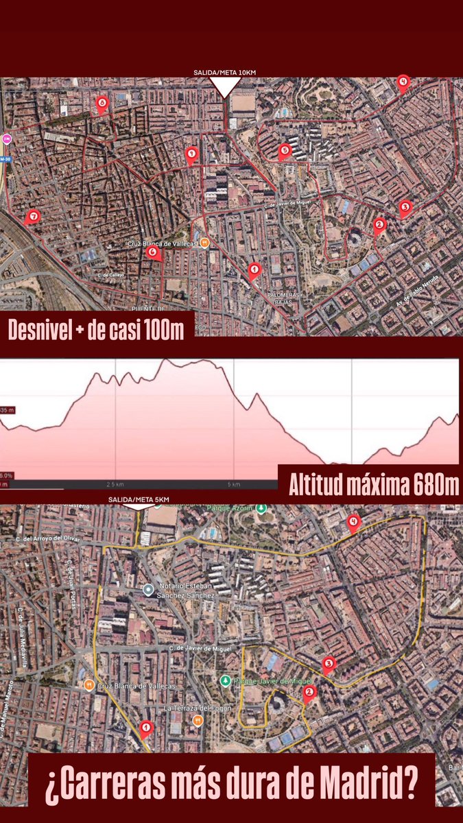 ⛰️ Desnivel + de casi 100m
Altitud max. de 680m

⚡️🏅 Enfúndate la camiseta y consigue tu medalla y mochila finisher.

🗓️ 8 de junio a las 09:00h damos el pistoletazo de salida.

🛫🏁 Salida y meta: C/Payaso fofo S/N
 
🎟️ ¡Inscripciones infantiles agotadas!