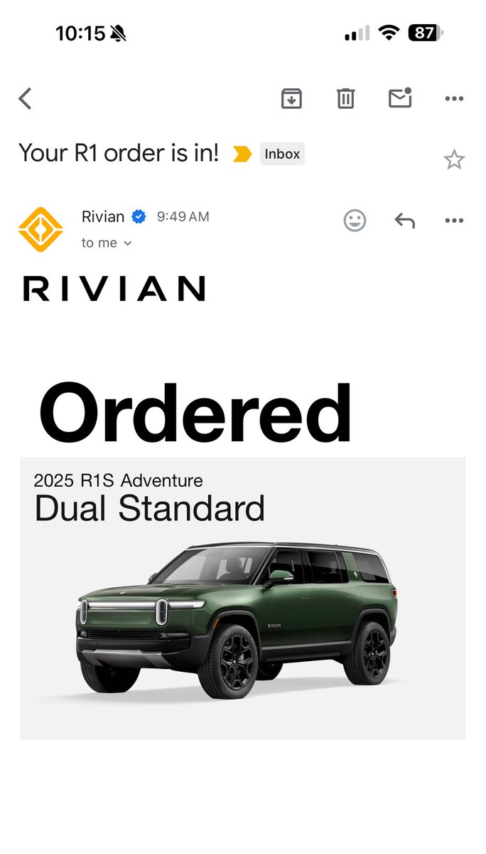 agntjor's tweet photo. @KevinMelnuk Looks like the car that im waiting for! https://t.co/QqqFz0DW6H