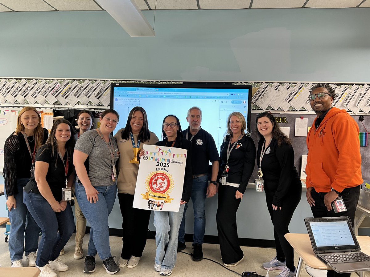 HTSD_Tech's tweet image. Drumroll, please…It’s time to celebrate our #HTSDEngagement Challenge Champions!  @HTSD_Langtree @HTSD_Yardville @HTSD_Grice @HTSD_Reynolds 
They topped the leaderboard with the most posts &amp;amp; points—bringing the energy &amp;amp; creativity all month long. Huge congrats!🎉🎊