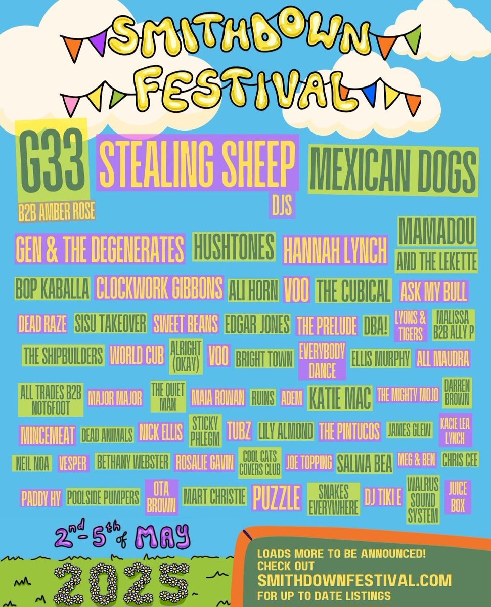 mexicandogsofficial (@mexicandogs_) on Twitter photo BOOM!
Looking forward to headlining this year's <a href="/SmithdownFest/">SmithdownFestival</a>
see you down the front 🫡
#musicfestivals #newmusic #Liverpool #visitliverpool #rockandroll BOOM!
Looking forward to headlining this year's <a href="/SmithdownFest/">SmithdownFestival</a>
see you down the front 🫡
#musicfestivals #newmusic #Liverpool #visitliverpool #rockandroll