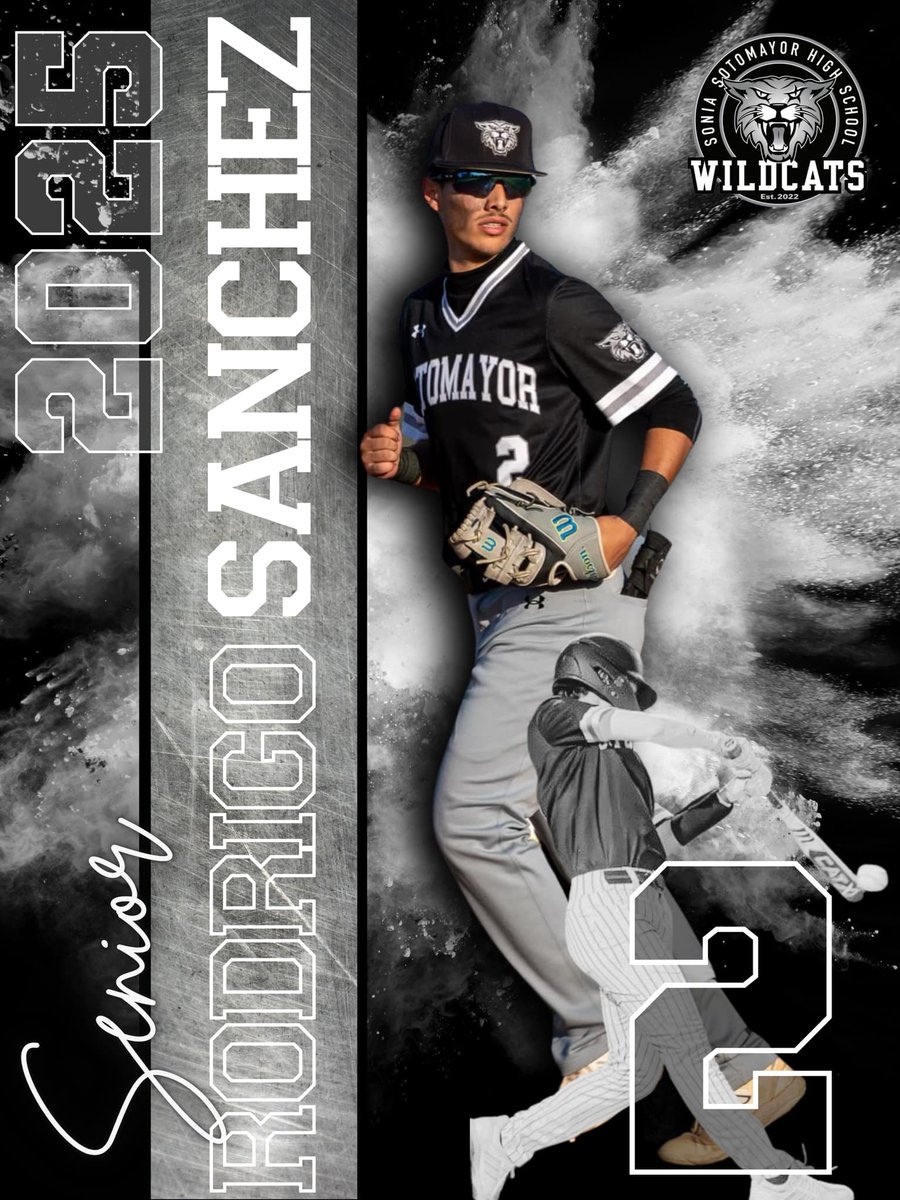SOTOMAYOR WILDCAT BASEBALL (@sotocatbaseball) on Twitter photo Senior Spotlight: Rodrigo Sanchez, 3-Year Letterman, Middle Infielder Senior Spotlight: Rodrigo Sanchez, 3-Year Letterman, Middle Infielder
