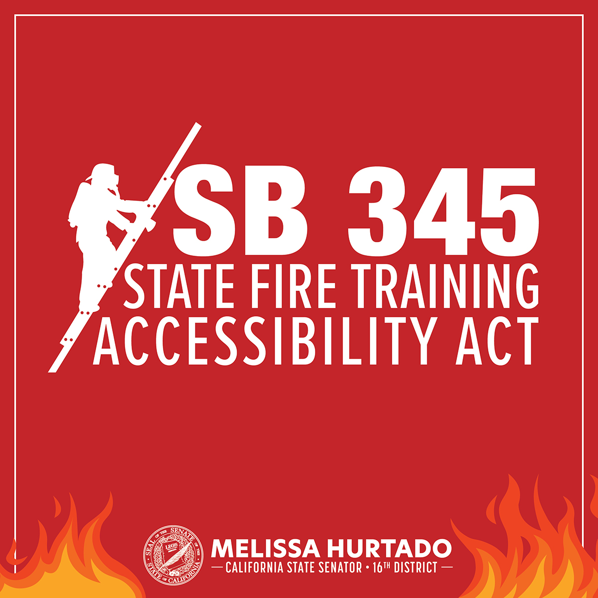 Stepping into a firefighter’s boots, even for an hour, gave me deeper respect for their courage. Proud to keep pushing #SB345 to ensure these local heroes get the training and support they need. #FirefighterTraining #PublicSafety #ValleyStrong #SD16