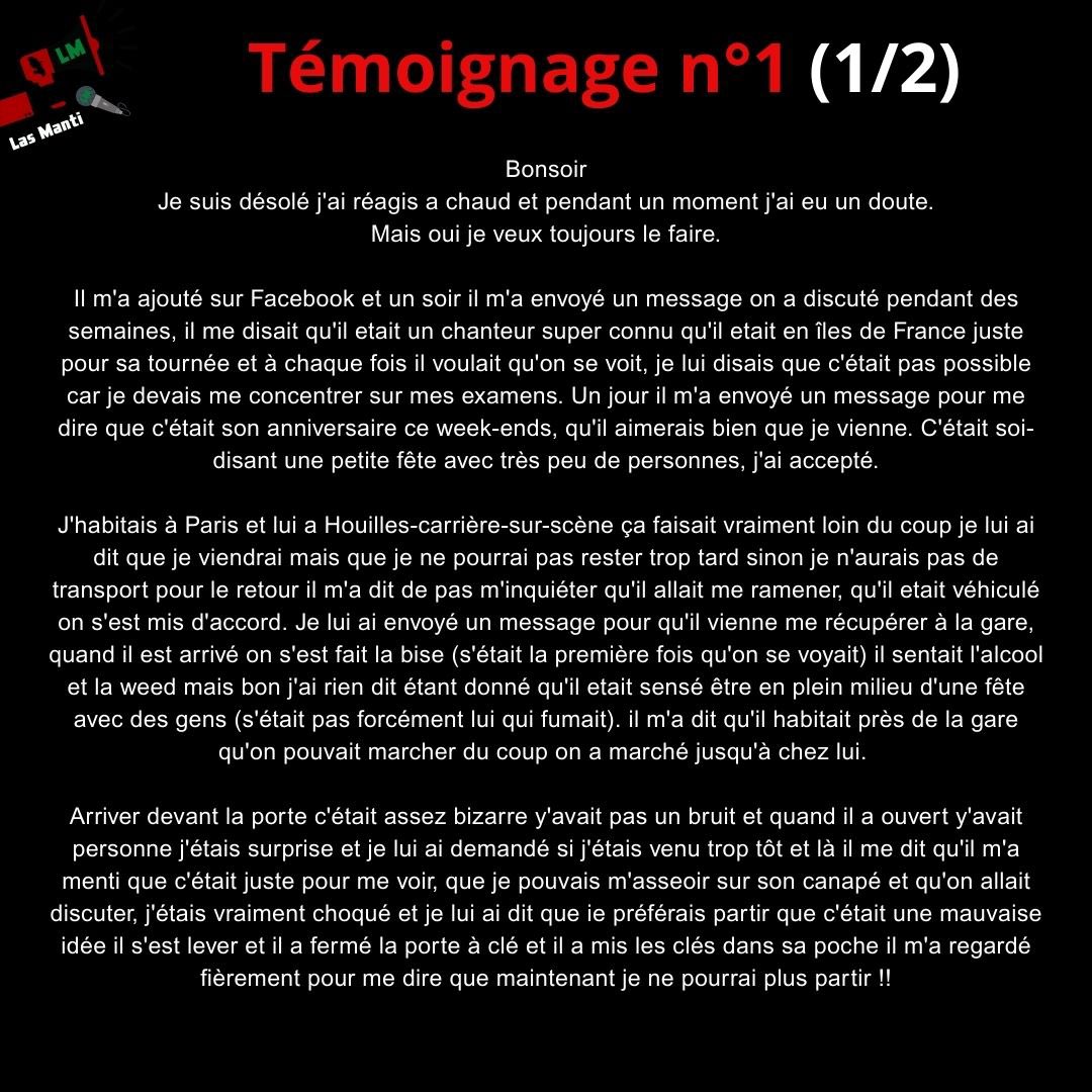 Lasmanti972's tweet image. Depuis la publication de nos témoignages hier, trois nouvelles victimes de viols commis par Charley Cazal, alias M.O.B, se sont manifestées.
Brisées, mais debout, elles ont trouvé la force de mettre des mots sur l’indicible.