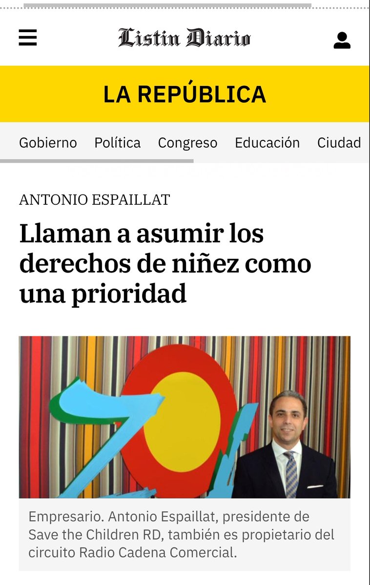 latablablog's tweet photo. #EnElFoco El empresario Antonio Espaillat, dueño de la discoteca JetSet, también es el gestor o apoderado de la organización "filantrópica" británica Save The Children en República Dominicana. Incluso fue presidente de la subsidiaria dominicana entre 2015 y 2017.
Sigue...➡️ https://t.co/UDSlANB2vJ