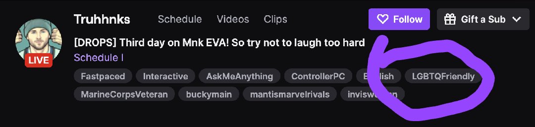 xenoqvnt's tweet photo. So many DMs about this person who was once a dear friend, has played in all of our faces about being an ally. He is a transphobic pinkwasher who has the audacity to have LGBT friendly in his tags but so brazenly resents us outside of streams. Truhhnks, you're fucking pathetic. https://t.co/Xlc42EfSjc