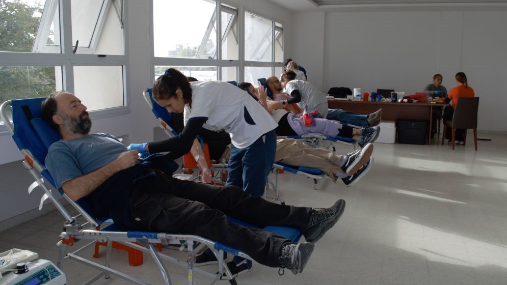 CONICETLaPlata's tweet photo. Volvió a realizarse la tradicional colecta de #sangre del #CONICET #LaPlata

La décima edición del evento solidario se llevó a cabo en el edificio del @CigUnlp, ubicado en el Bosque Este de la ciudad.

👉https://t.co/e8tAtvtHWn https://t.co/nDSido3jQO