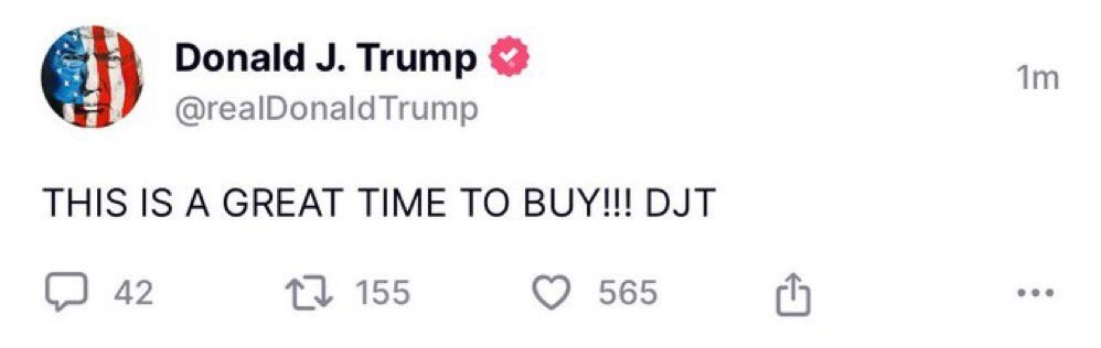 Do I get this right? 

90 days pause on tariffs and 125% on China remains.

So, let me get this straight. We get to play nice with the rest of the world and essentially box China in. But our partners can buy from China directly without these higher tariffs. So, we essentially
