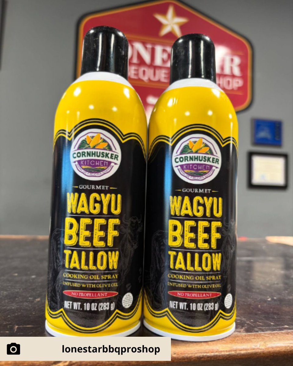 Waygu Beef Spray 🔥🔥  Repost @lonestarbbqproshop