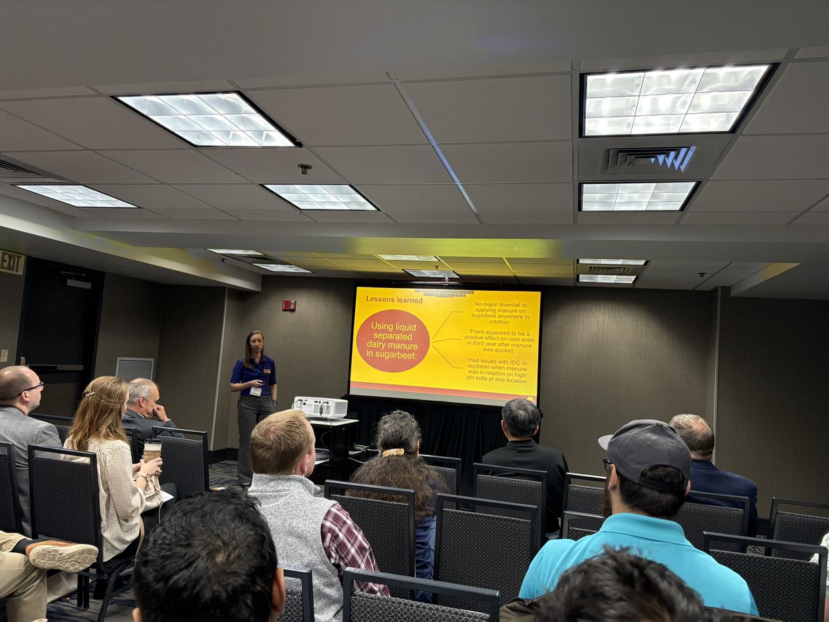 Nancy Bohl Bormann (@nlbb) on Twitter photo Melissa Wilson <a href="/ManureProf/">Melissa Wilson</a> sharing about utilizing liquid dairy manure in a sugar beet rotation <a href="/UMNmanure/">UMN Manure Management</a> study at Waste to Worth conference today. More info: lpelc.org/liquid-dairy-m… Melissa Wilson <a href="/ManureProf/">Melissa Wilson</a> sharing about utilizing liquid dairy manure in a sugar beet rotation <a href="/UMNmanure/">UMN Manure Management</a> study at Waste to Worth conference today. More info: lpelc.org/liquid-dairy-m…