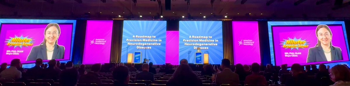 DrNErtekinTaner's tweet photo. It was a pleasure and honor to present a plenary #AAN2025 Frontiers of Neuroscience on ‘A Roadmap to Precision Medicine in Neurodegenerative Diseases’. Short video here: https://t.co/2CscwzUdHk @MayoClinic @MayoClinicNeuro #NETanerLab https://t.co/pBq8Rq8PPz