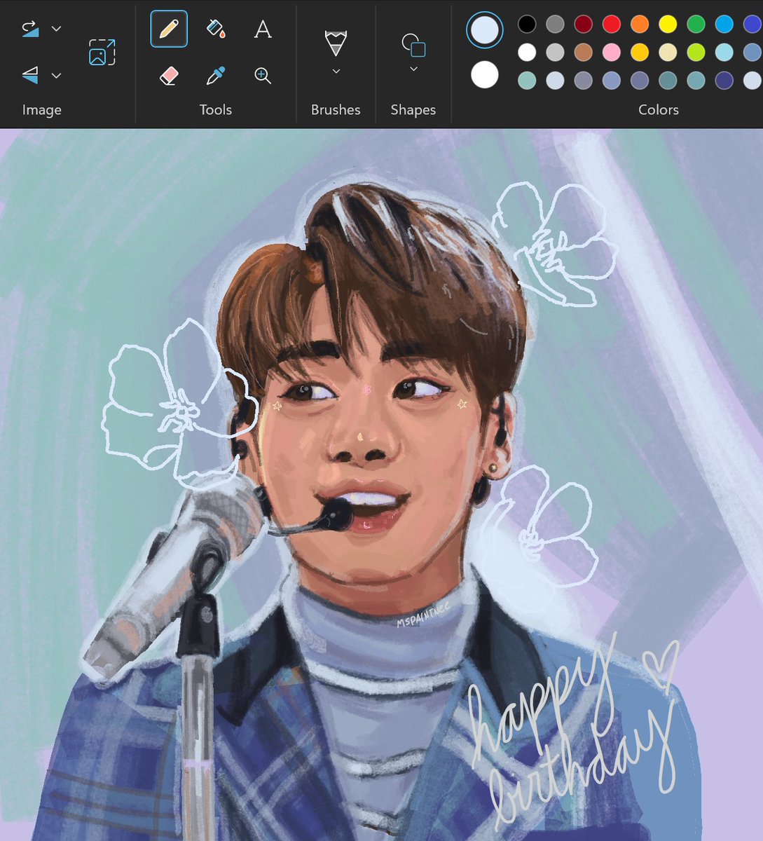mspaintnee's tweet photo. 🩵#종현이의_서른다섯번째_봄 #HAPPY_JJONG_DAY https://t.co/27Ndld7vZ2