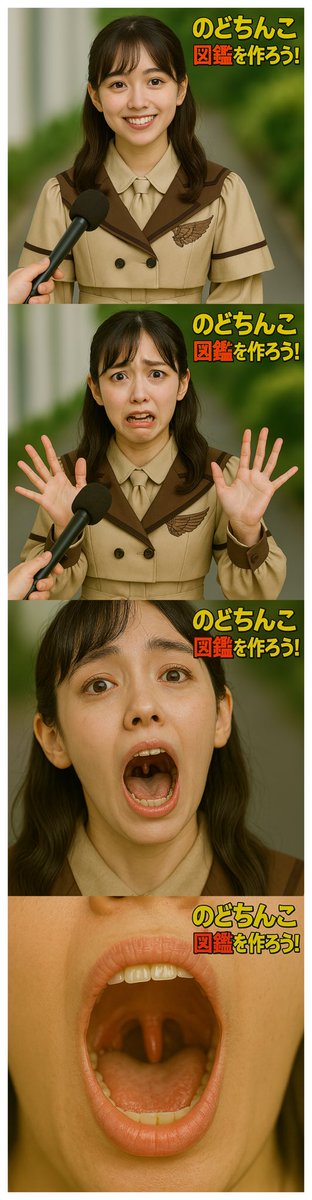 ent2chick's tweet photo. のどちんこ図鑑 https://t.co/8RJwQVj69T