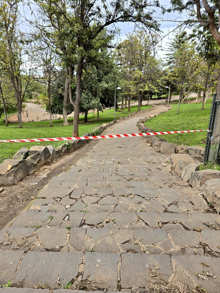 CECOPAL SC Tenerife (@cecopalsc) on Twitter photo El personal de #ParquesyJardines <a href="/SClimpia/">Santa Cruz Limpia</a> ya ha señalizado los accesos a los principales parques, plazas y zonas recreativas del municipio para evitar que la ciudadanía se ponga en situaciones de riesgo. Por su seguridad RESPETEN dichas limitaciones. El personal de #ParquesyJardines <a href="/SClimpia/">Santa Cruz Limpia</a> ya ha señalizado los accesos a los principales parques, plazas y zonas recreativas del municipio para evitar que la ciudadanía se ponga en situaciones de riesgo. Por su seguridad RESPETEN dichas limitaciones.