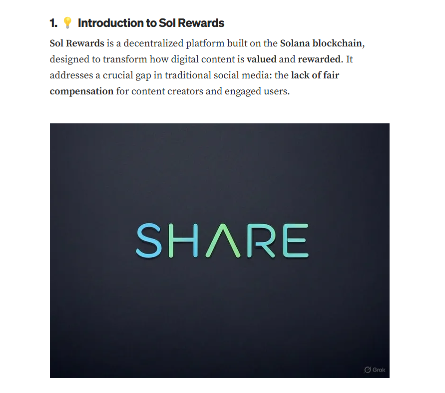 ChatTE_Official's tweet photo. We just published 🌟 Sol Rewards Overview on Medium!! 

https://t.co/jv5sx8hhK7 

Get in touch! 🥰 https://t.co/QEjjf84qdT