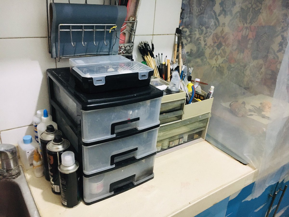 Kenthedrawer2's tweet photo. 总算把工具收拾完了接下来要全面开始做模型！ https://t.co/P0SfbpFj1v