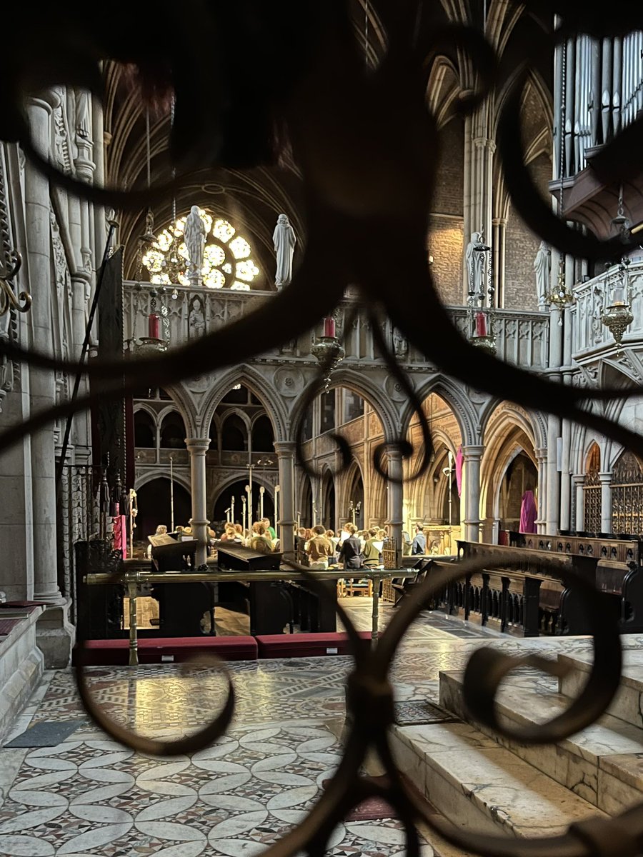 The choir has been on excellent form this afternoon recording two of Cecilia McDowall’s recent works with ‘cello - ‘One day walking’ &amp; ‘The Year of the Horse’ - under the brilliant direction of <a href="/CooperElinor/">Elinor Cooper</a>